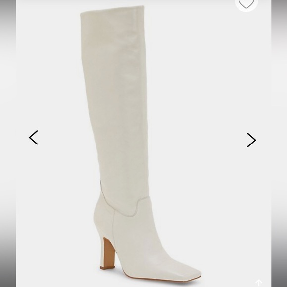 Vince Camuto Shoes - NWOT VINCE CAMUTO Kalinder Leather Tall Boot In Creamy White Size 7.5